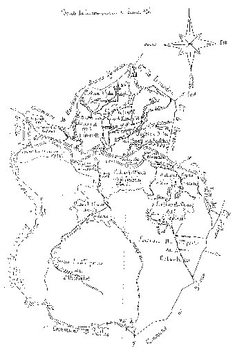 Carte de la commune de Saint-P